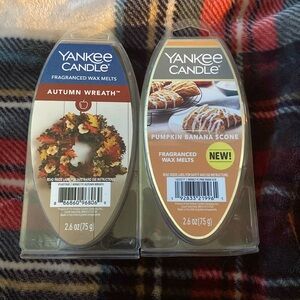 Yankee candle fall scented wax melts